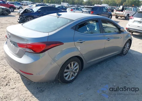 2015 Hyundai Elantra Se z USA, uszkodzony, nr VIN KMHDH4AE5FU293872